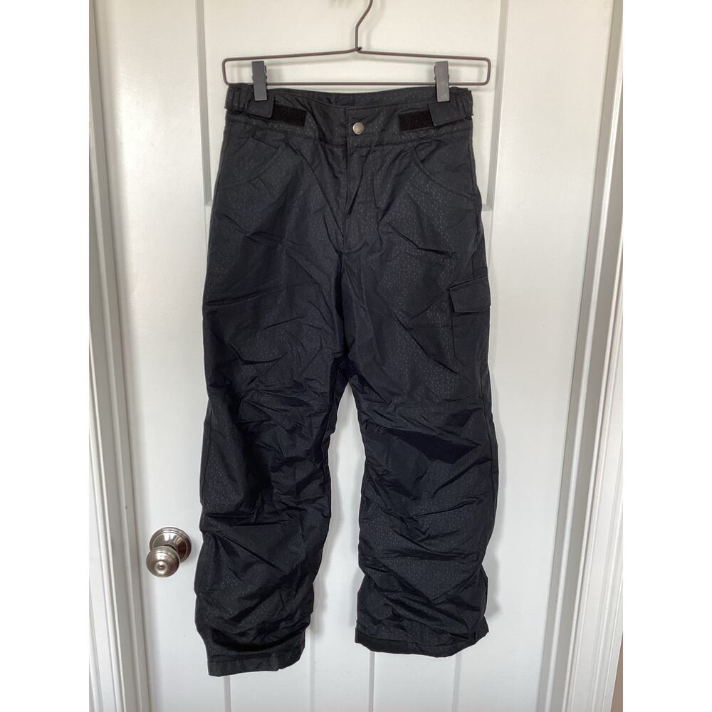 Columbia Outgrown Kids Black‎ Ski Snowboarding Pants Featuring Black Size Medium
